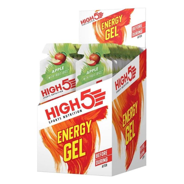 High5 Energy Gel 20er Box Apfel MHD 04-2026