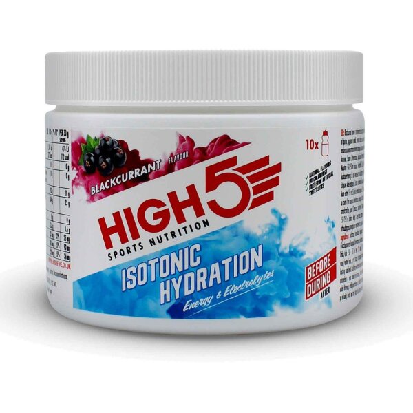 High5 Isotonic Hydratation 300g Dose Blackcurrant MHD 04-2026