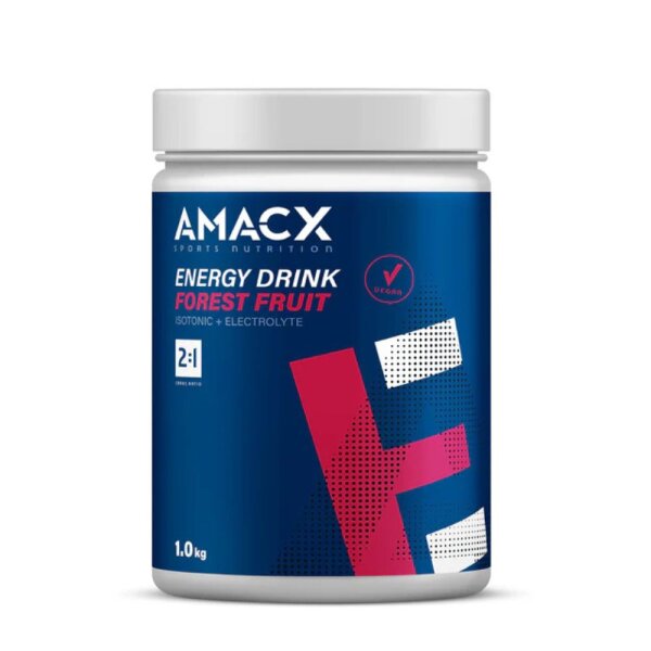 AMACX Energy Drink 1kg Dose Forest Fruit