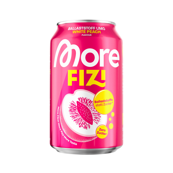 More Nutrition More Fizi Fertiggetränk 330ml Pfirsich