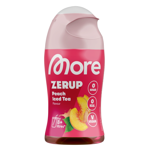 More Nutrition More Zerup-Zero Sirup 65ml Peach Ice Tea