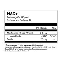 4Endurance NAD+ 60 Kapseln