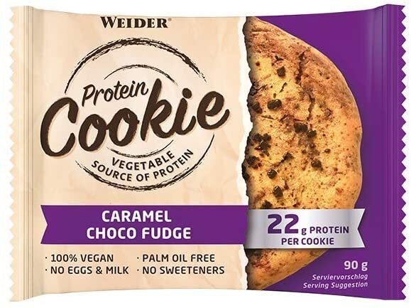 Weider Protein Cookie Caramel Choco Fudge MHD 07-2026