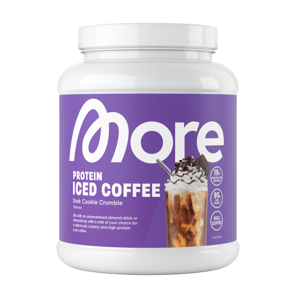 More Nutrition Protein Iced Coffee 500g Dark Cookie Crumble