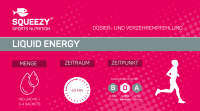 Squeezy Liquid Energy Gel Basic Formula