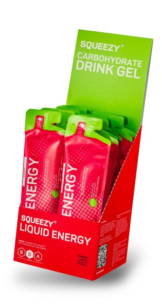 Squeezy Liquid Energy Gel 12er Box Basic Formula