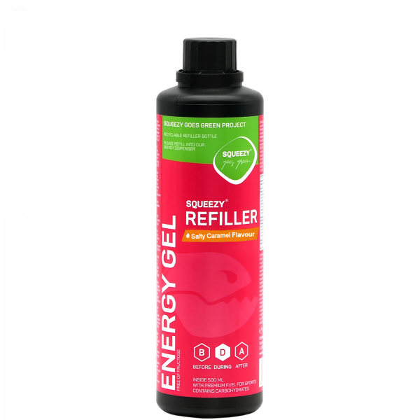 Squeezy Energy Super Gel Refiller 500ml Salty Caramel