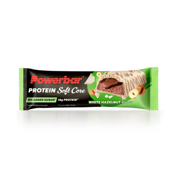 PowerBar Protein Soft Core Riegel White Hazelnut