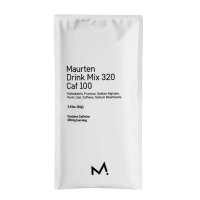 Maurten Drink Mix 320 CAF 100 83g Beutel 14er Box + Geschmacksbox gratis Apple