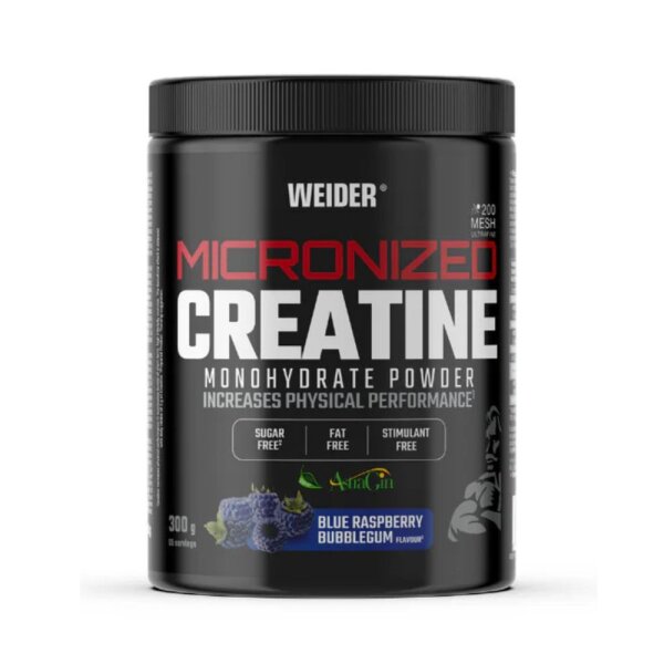 Weider Micronized Creatine Monohydrate 300g Pulverdose - Brombeere