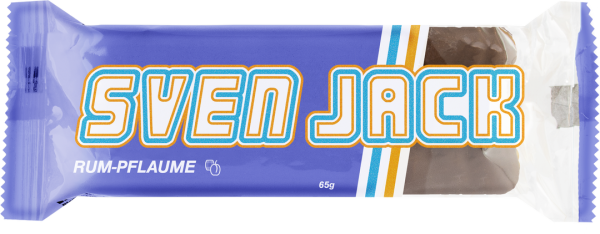 Sven Jack Energie Riegel 65g vegan 5er Pack Rum-Pflaume