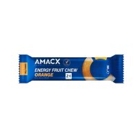 AMACX Energy Fruit Chew Gummiriegel 5er Pack Orange