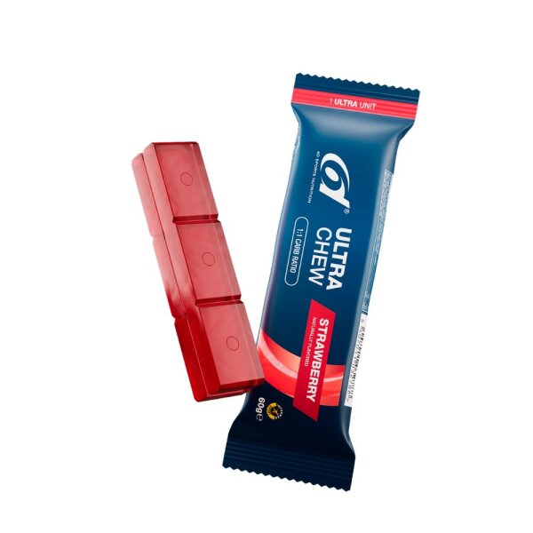 6d Sports Nutrition Ultra Chew  Erdbeere