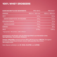 IronMaxx 100% Whey Protein 900g Dose Erdbeere