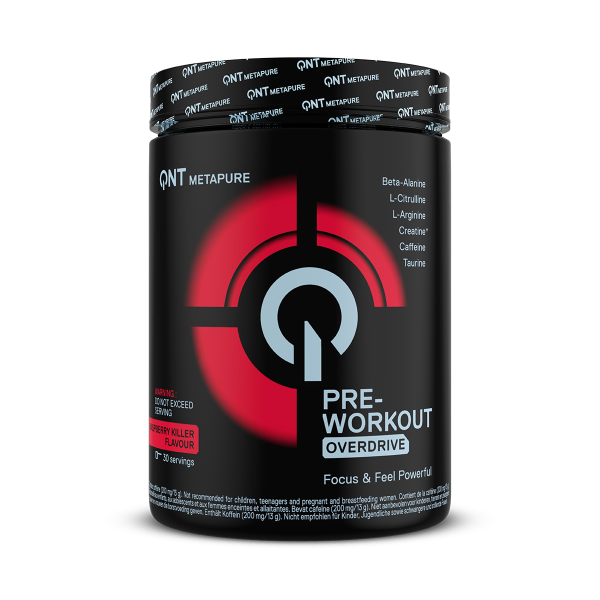 QNT Pre-Workout Overdrive 390g Dose