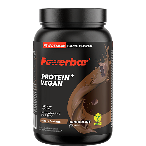 PowerBar Protein + Vegan + Immune Support 570g Dose Schoko MHD 10-2026