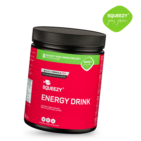 Squeezy Energy Drink Basic Formula PRO 650g - Fructosefrei