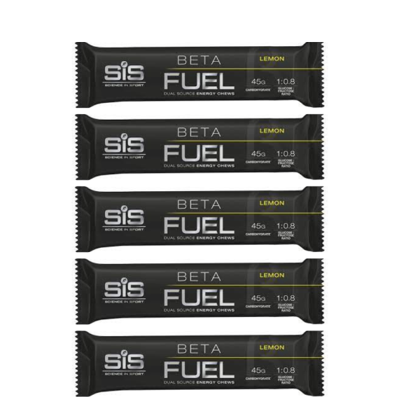 SIS Beta Fuel Energy Chews Kauriegel 5er Pack Lemon MHD 10-2026