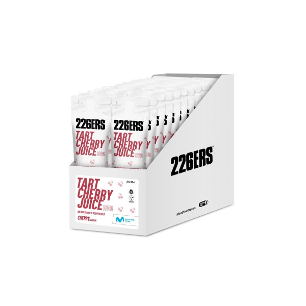 226ERS Tart Cherry Juice 100% Portionsbeutel 24er Box