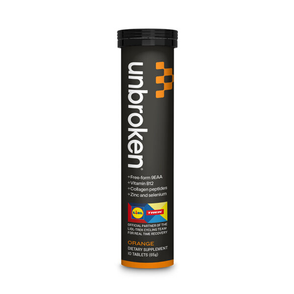 Unbroken Real Time Recovery Brausetabletten Orange