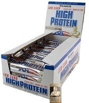 Weider 40% Low Carb High Protein Bar Riegel 24er Box Schokolade MHD 09-2026