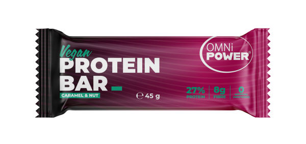 Omni Power Protein Bar - vegan MHD 10-2026