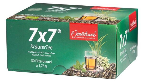 Jentschura 7x7 KräuterTee (Filterbeutel) MHD 10-2026