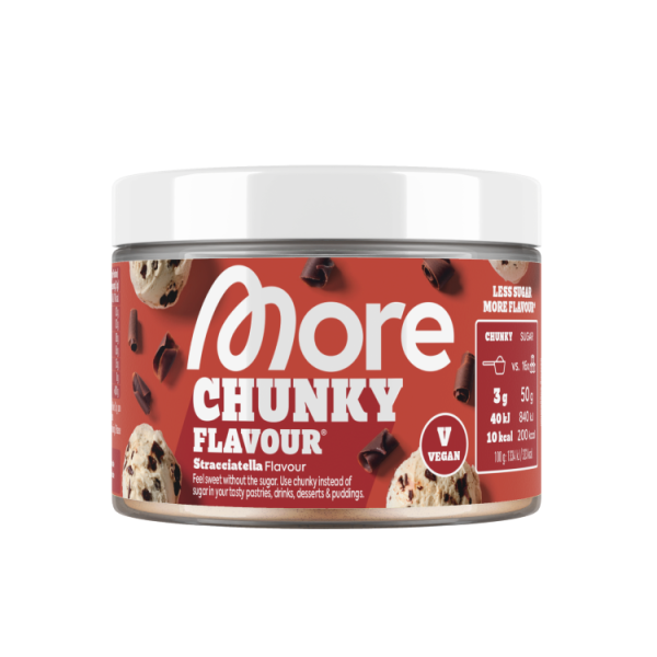 More Nutrition Chunky Flavour 150g Dose Pistachio White Chocolate