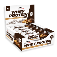 AlpenPower Whey Protein Riegel - Peanut & Cocoa 12er Box