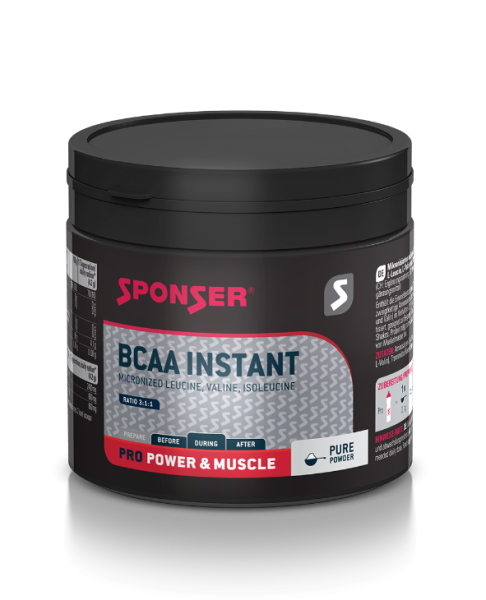 Sponser BCAA Instant Pulver Neutral 200g Dose MHD 09-2026