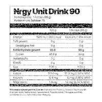 Nduranz Nrgy Drink 90 - 1200g Beutel Peach Raspberry