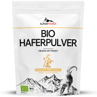 AlpenPower Bio Haferpulver 1000 g