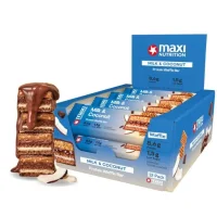 Maxi Nutrition Protein Waffle Bar 12er Box Milk Coconut...