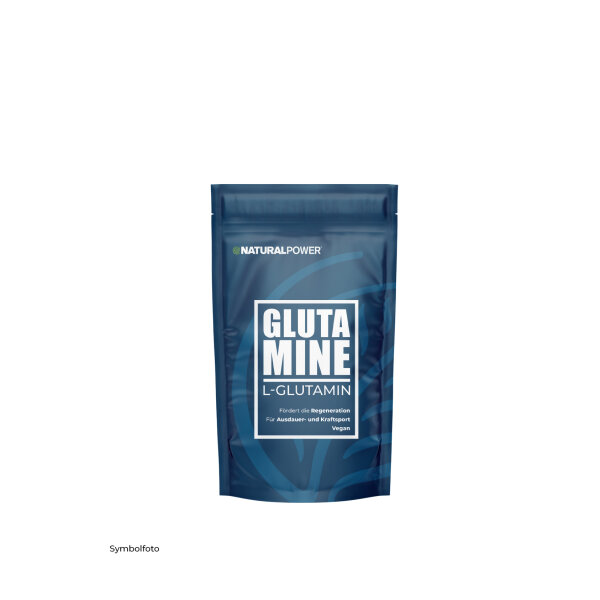 Natural Power Glutamine 300g Beutel MHD 12-2026