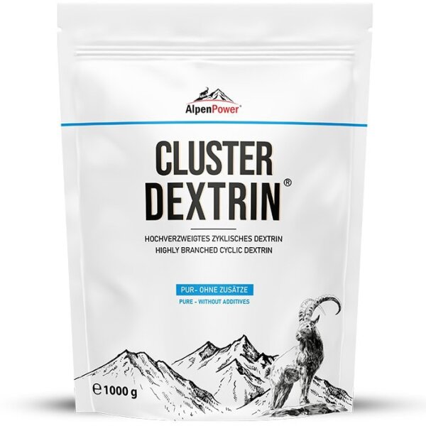 AlpenPower Cluster Dextrin 1 kg MHD 12-2026