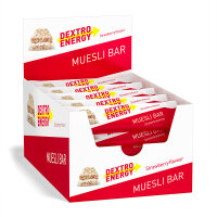 Dextro Energy Müsli Riegel 25er Box Erdbeere MHD...