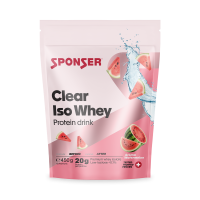 Sponser Clear Iso Whey 450g Beutel Watermelon MHD 10-2026