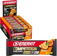 Enervit Power Sport Competition Riegel 25er Box Orange MHD 16.10.2026