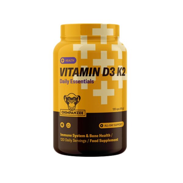 Chimpanzee Vitamin D3 K2 120 Kapseln