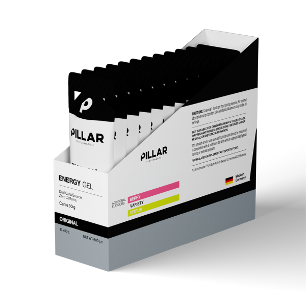 Pillar Energy Gel 30 - 12er Box