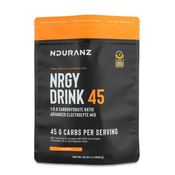 Nduranz Nrgy Drink 45 -1200g Beutel Orange MHD 12-2026