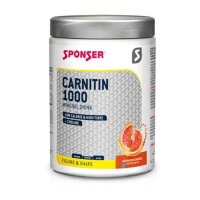 Sponser Carnitin 1000 Mineral Drink 400g Dose Red Orange...