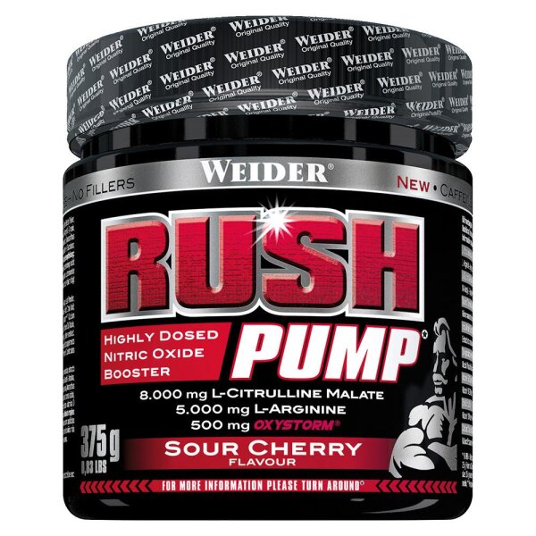 Weider Rush Pump Sour Cherry 375g Dose