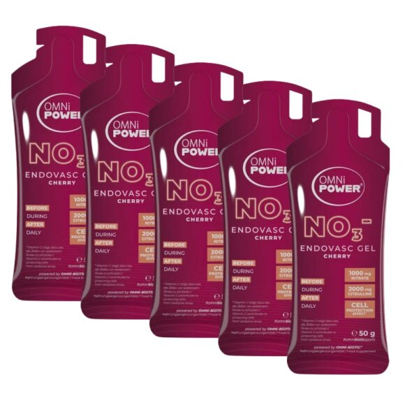 Omni Power Endovasc Gel Cherry 5er Pack