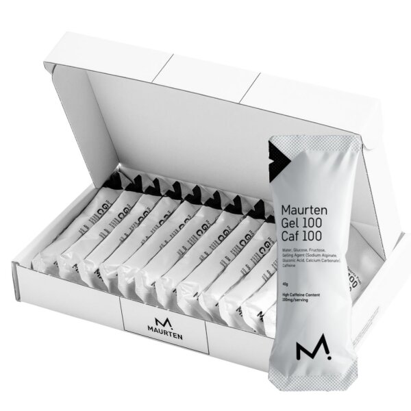 Maurten GEL 100 CAF 100 40g Beutel 12er Box MHD 12-2026