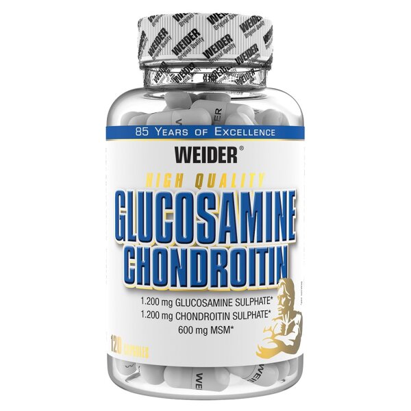 Weider Glucosamine + Chondroitin Plus MSM 120er Kapseldose