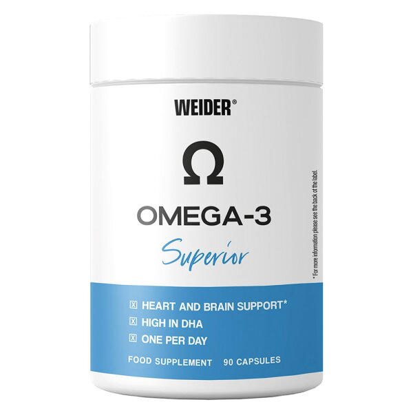 Weider Omega-3 Superior 90er Kapseldose