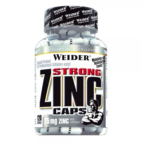 Weider Strong Zinc Caps 120er Kapseldose