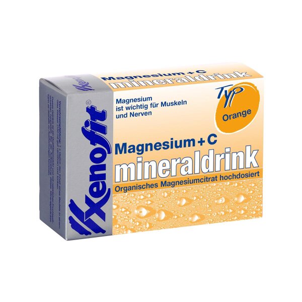 Xenofit Magnesium Mineraldrink + Vitamin C 20er Portionsbeutelbox
