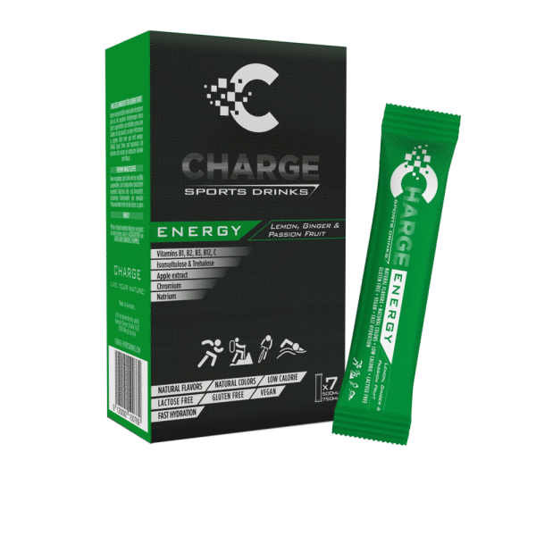 CHARGE Sports Drinks ENERGY für den Ausdauersport 7er Box